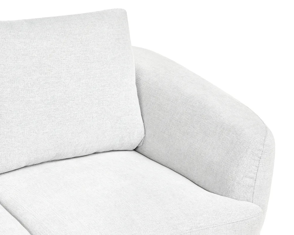 Sofa 2 Seater Fabric Off-White Cleo