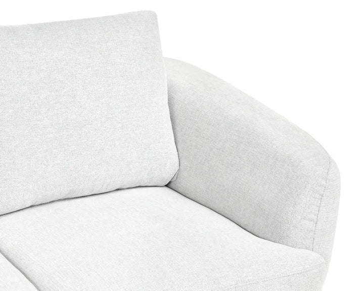 Sofa 2 Seater Fabric Off-White Cleo