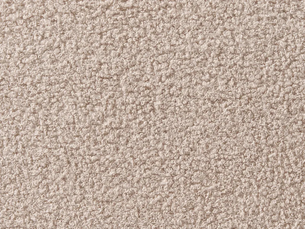 Ottoman Bed Boucle 180 x 200 cm (EU Super King) Taupe Ameire
