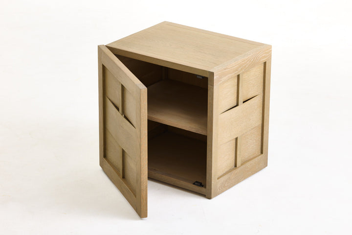 D.I.Designs Broadway Bedside Table | Oak