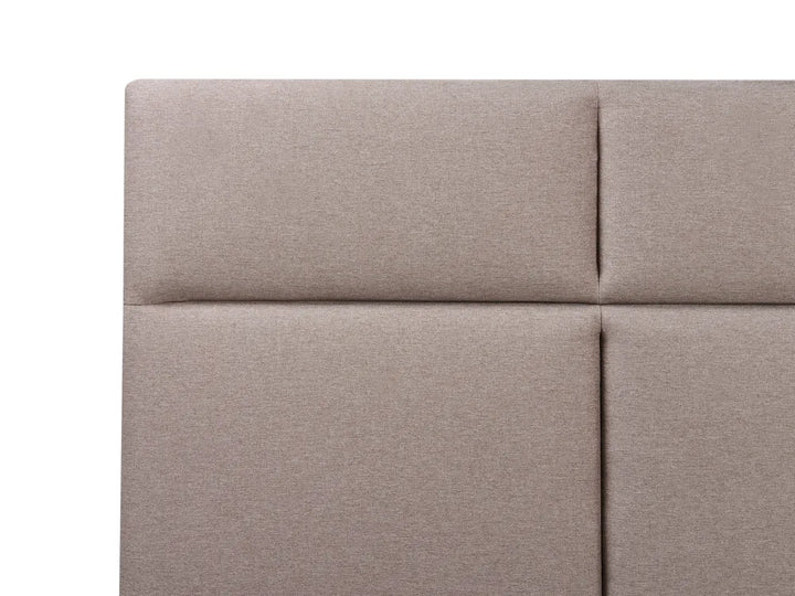 Ottoman Bed Fabric 180 x 200 cm (EU Super King) Taupe Finnin