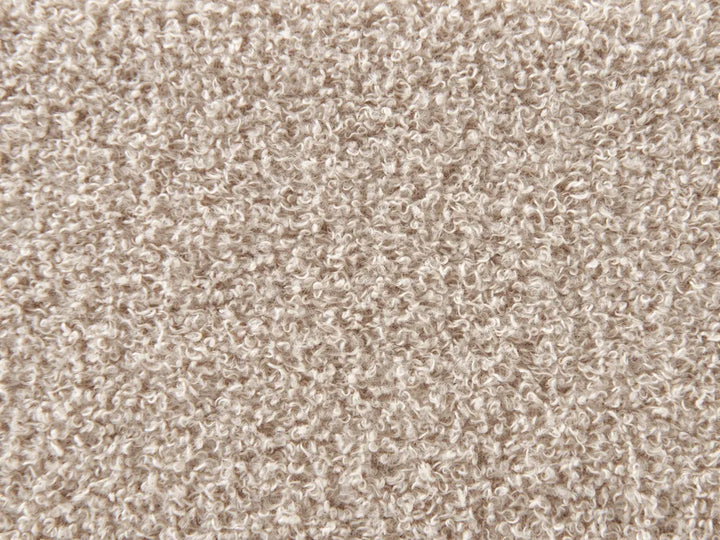 Four Poster Bed Boucle 180 x 200 cm (EU Super King) Taupe Brooklinn