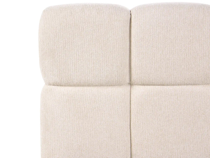 Ottoman Bed Fabric 160 x 200 cm (EU King Size) Light Beige Berus