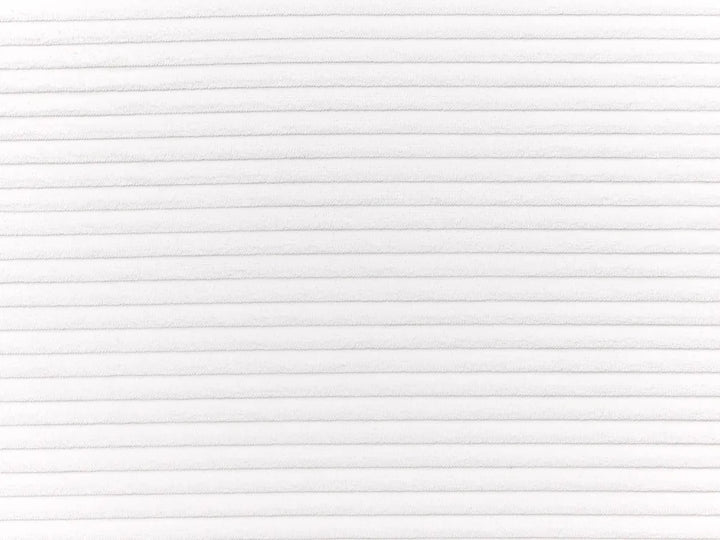 2 Seater Corduroy White Gelene