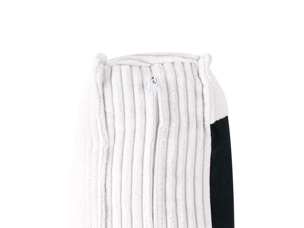 2 Seater Corduroy White Gelene