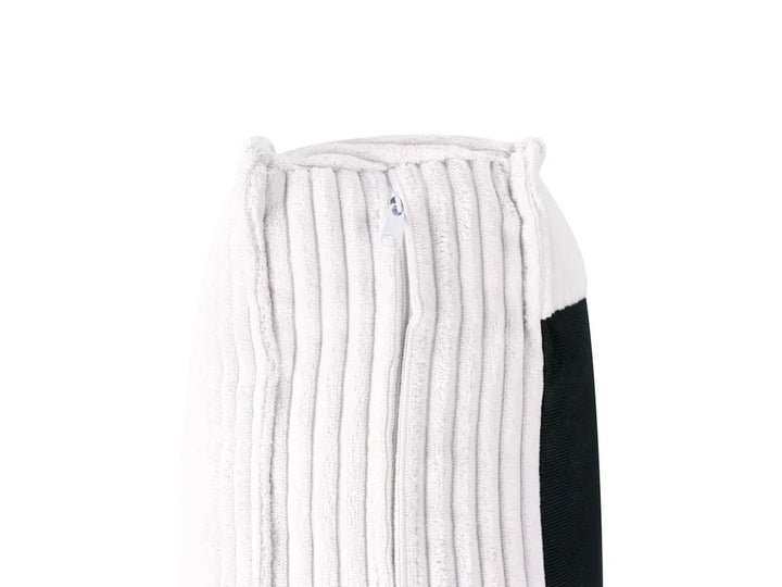 2 Seater Corduroy White Gelene
