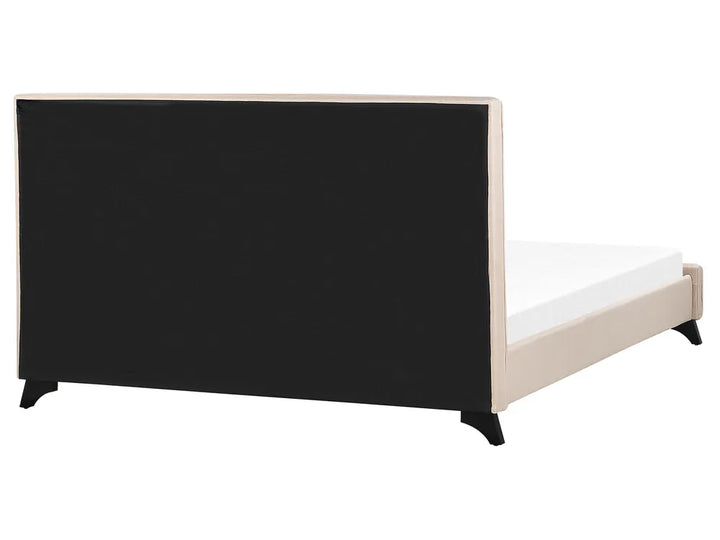 Bed Fabric 160 x 200 cm (EU King Size) Beige Valor