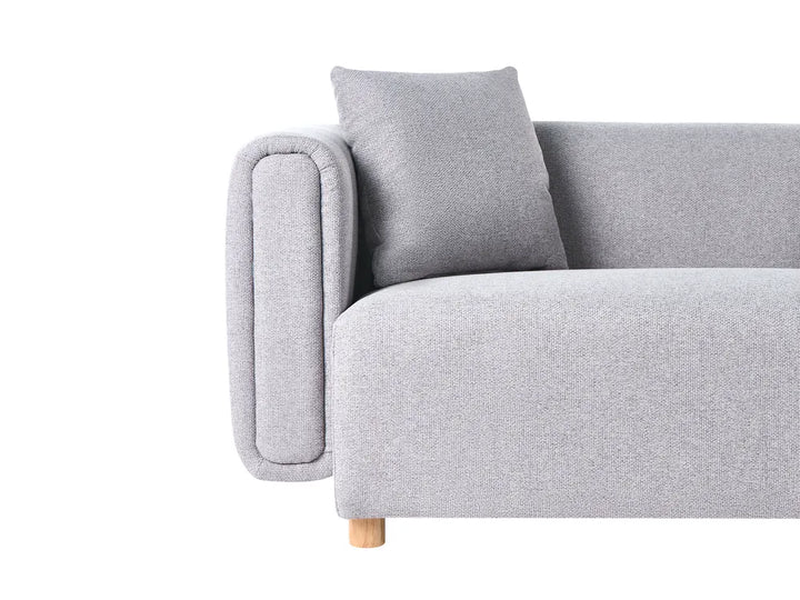 Sofa 2 Seater Fabric Grey Cristan