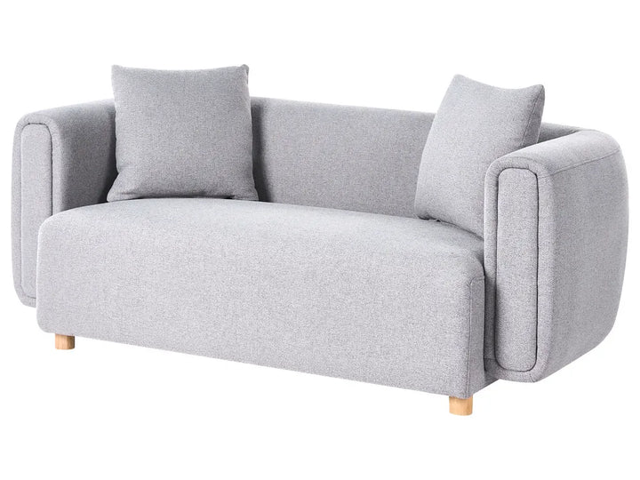 Sofa 2 Seater Fabric Grey Cristan