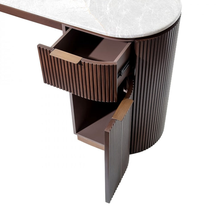 Libra Whitwell Writing Marble Top Desk