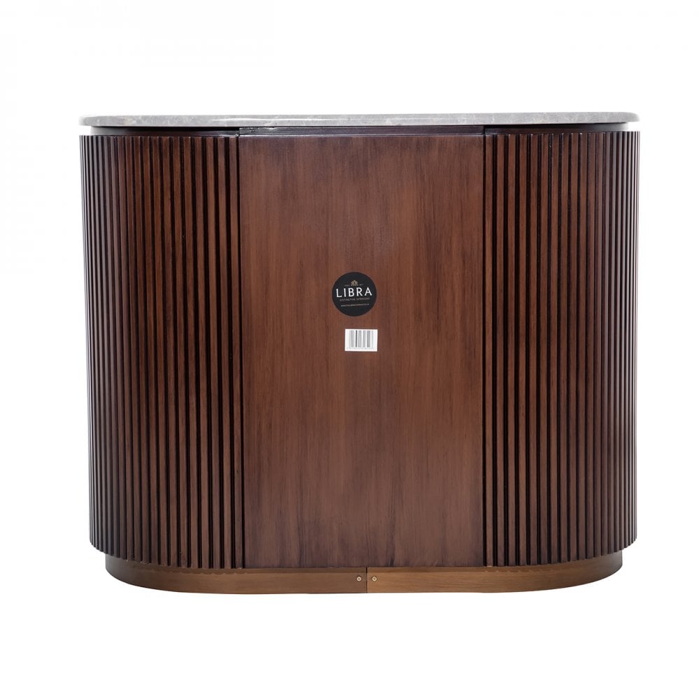 Libra Whitwell Three Drawer Chest Marble Top