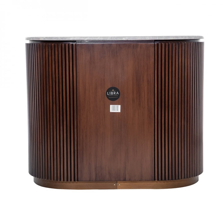 Libra Whitwell Three Drawer Chest Marble Top