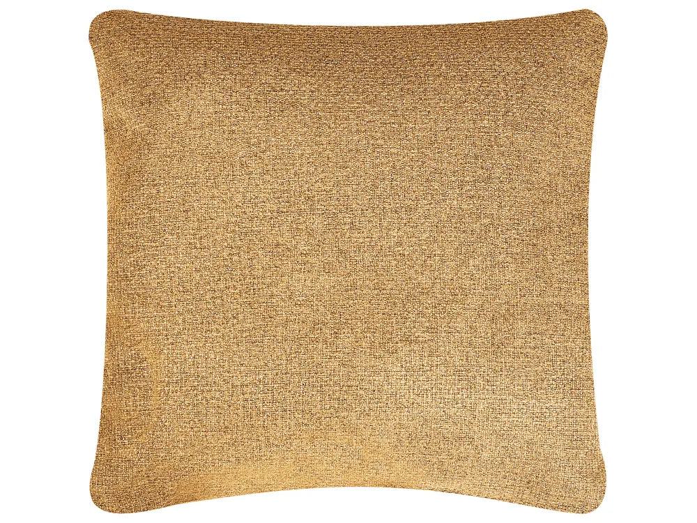 Sofa 3 Seater Fabric Mustard with Tables Quiniya