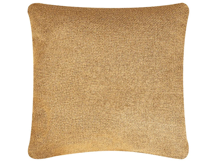 Sofa 3 Seater Fabric Mustard with Tables Quiniya