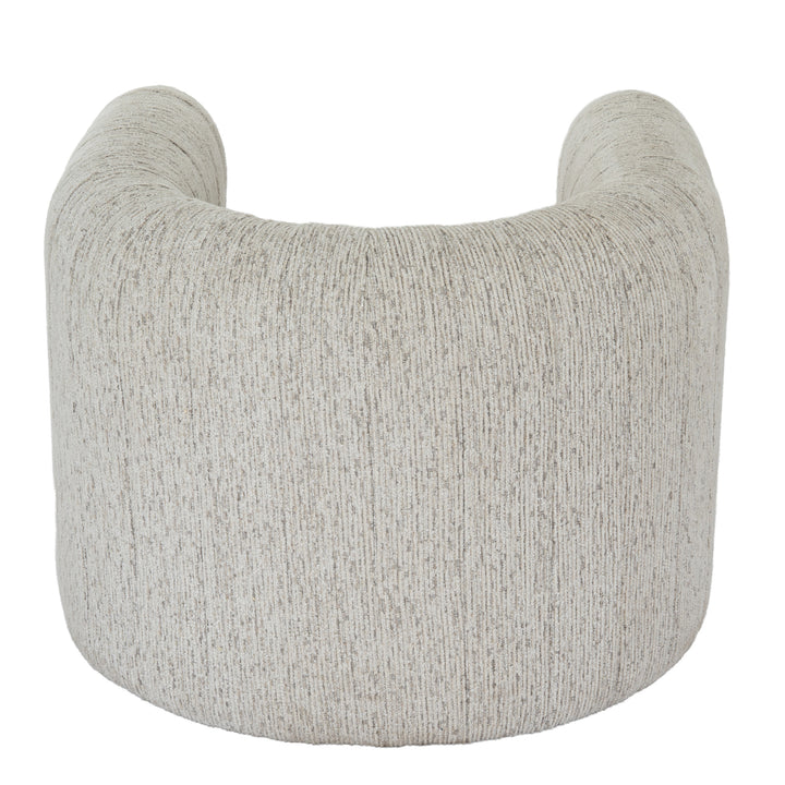 Avia Mist Grey Fabric Armchair