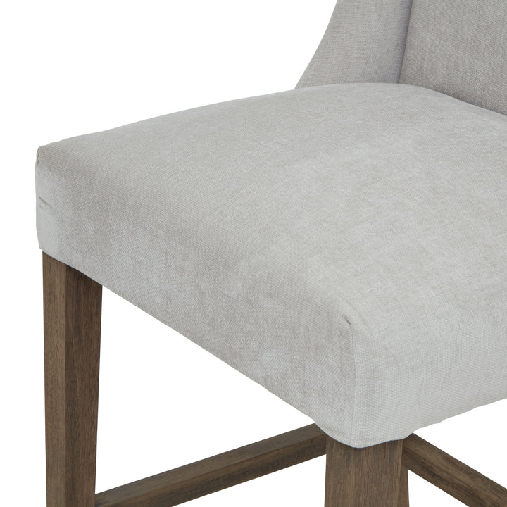 Compton Grey Fabric Bar Stool