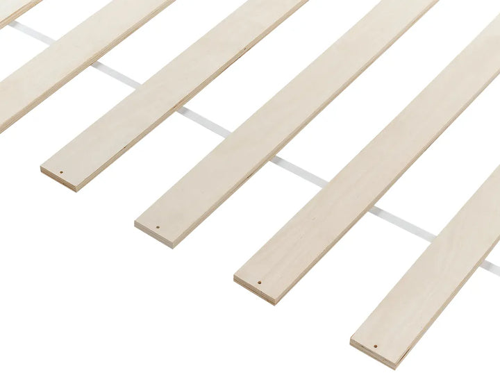 Trundle Bed Corduroy 90 x 200 cm (EU Single) Dark Grey Kelm