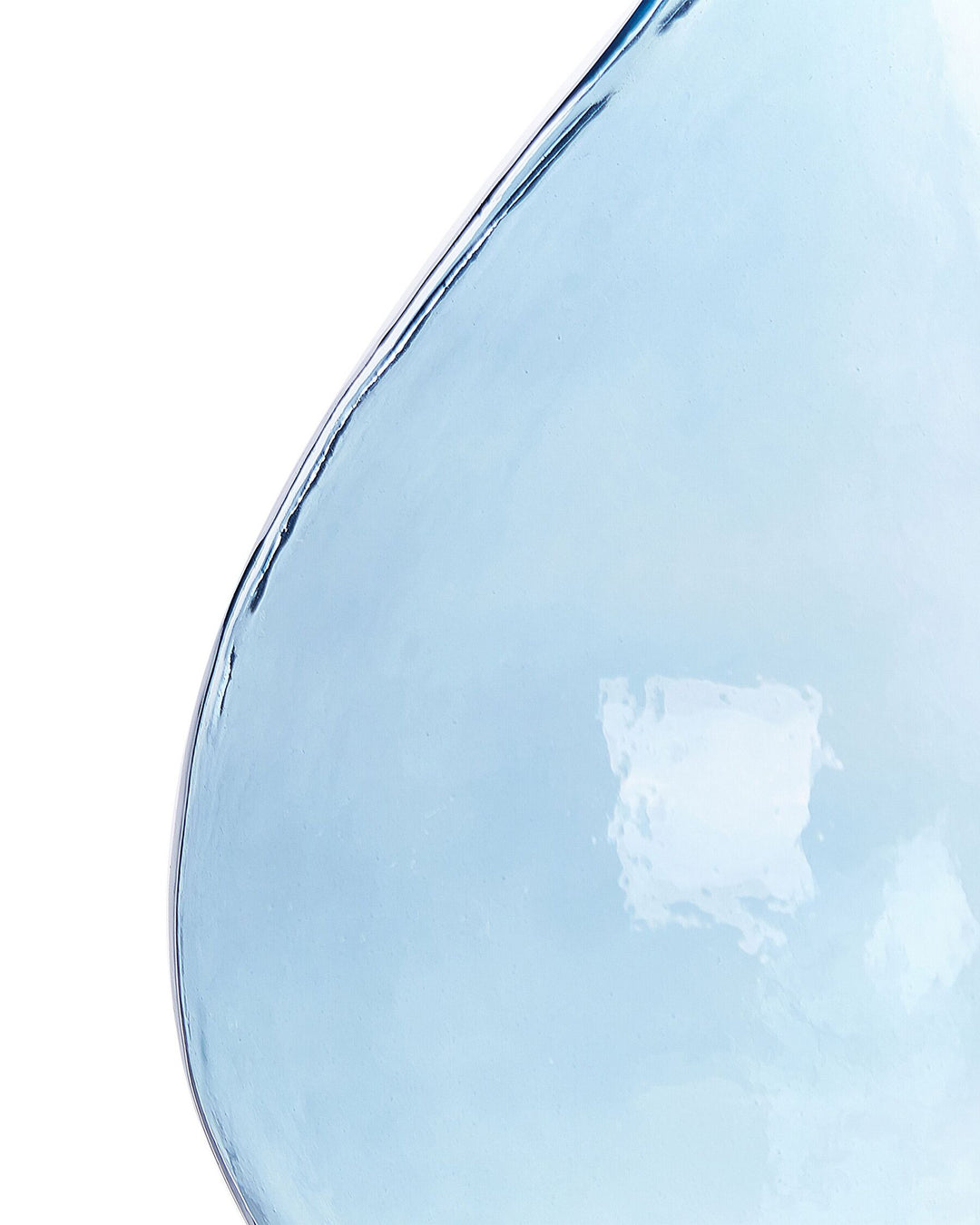 Pakora Decorative Vase Glass 28 cm Light Blue