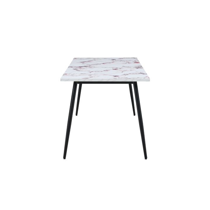 Horizon Mixed Marble Effect Rectangular Dining Table 180cm