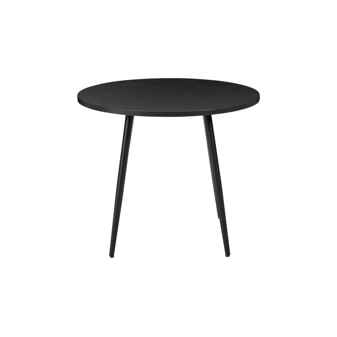 Horizon Round Dining Table Black