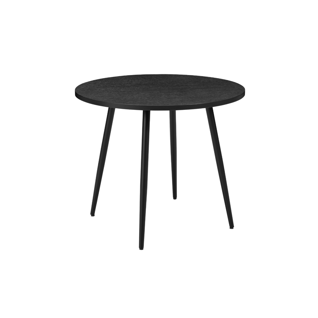 Horizon Round Dining Table Black