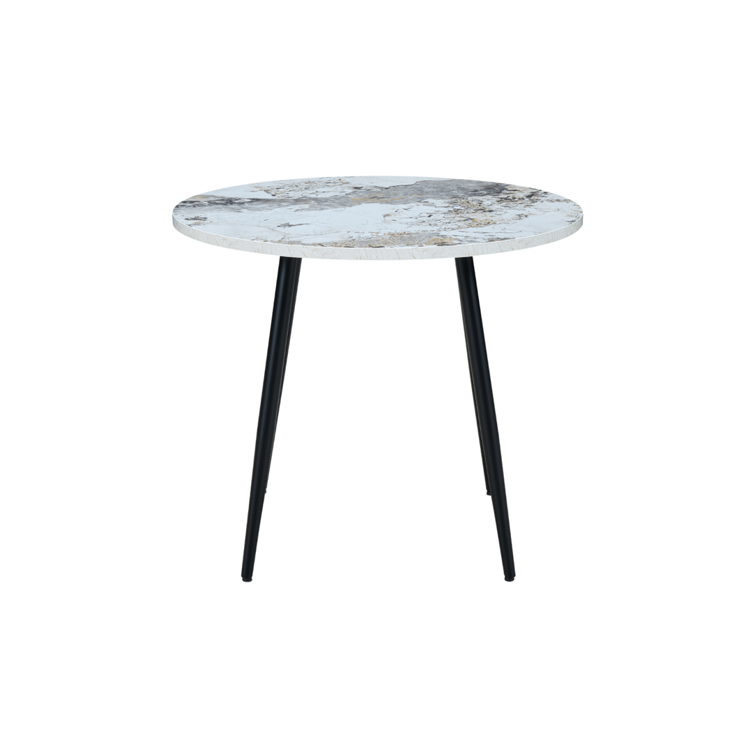 Horizon Mixed Marble Effect Round Dining Table