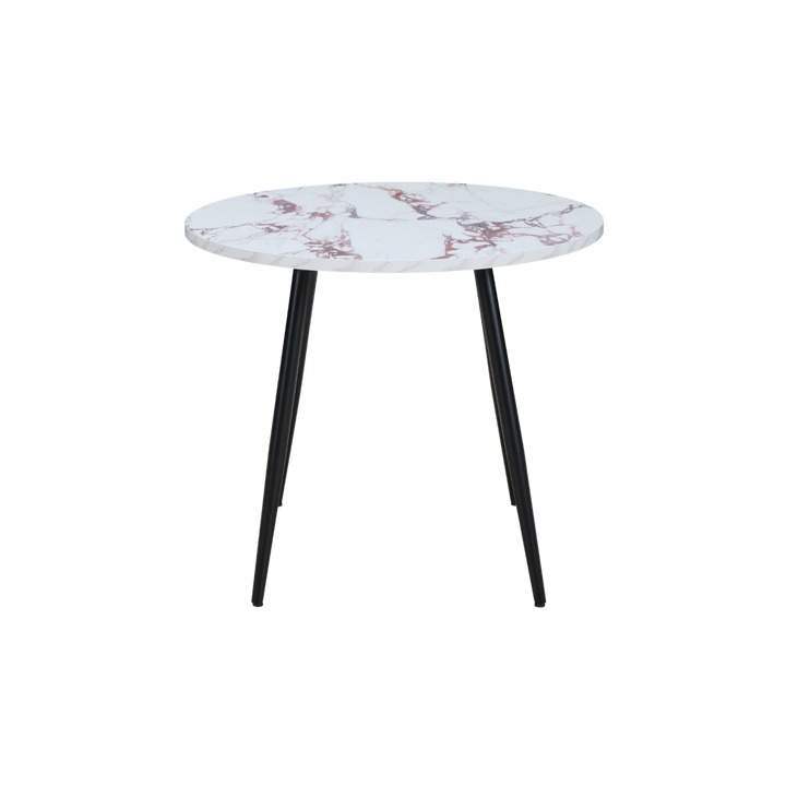 Horizon White Marble Effect Round Dining Table (Copy)