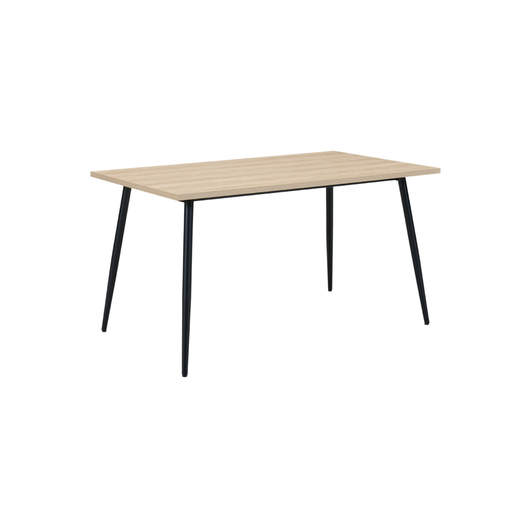 Horizon Natural Wood Rectangular Dining Table