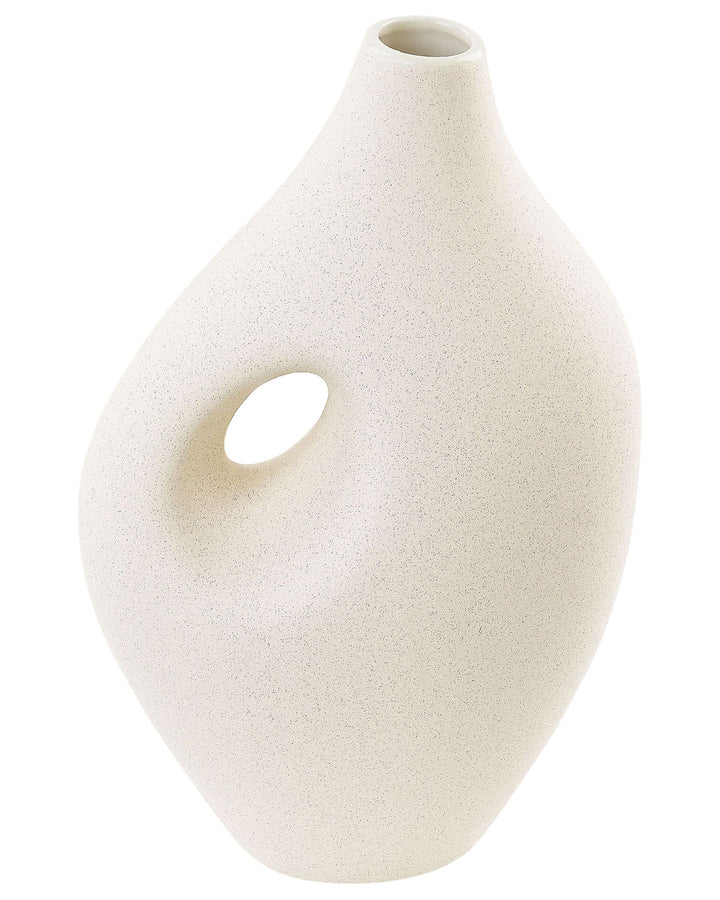 Komotini Flower Vase Ceramic 32 cm Off-White