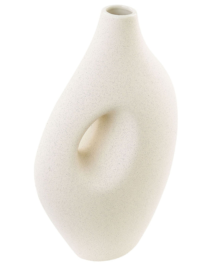 Komotini Flower Vase Ceramic 32 cm Off-White
