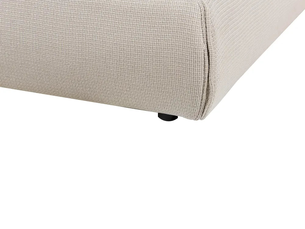 Waterbed Fabric 180 x 200 cm (EU Super King) Beige Jeffory