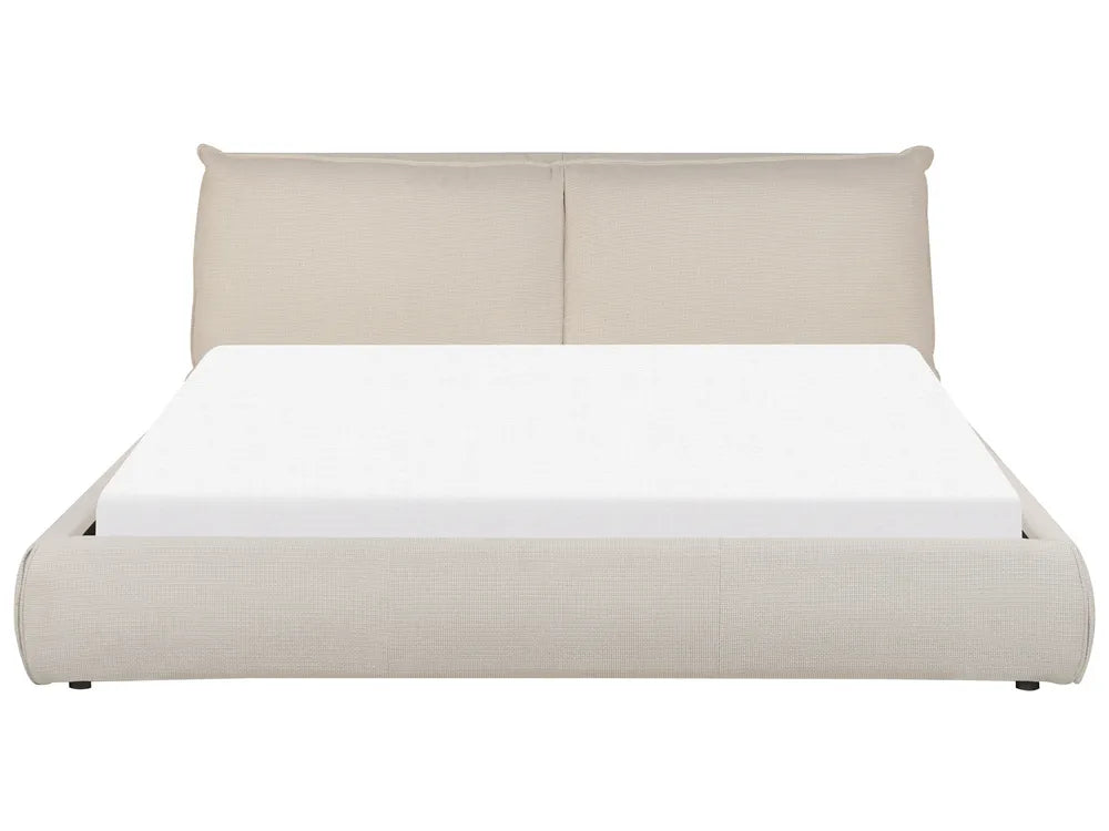 Waterbed Fabric 180 x 200 cm (EU Super King) Beige Jeffory