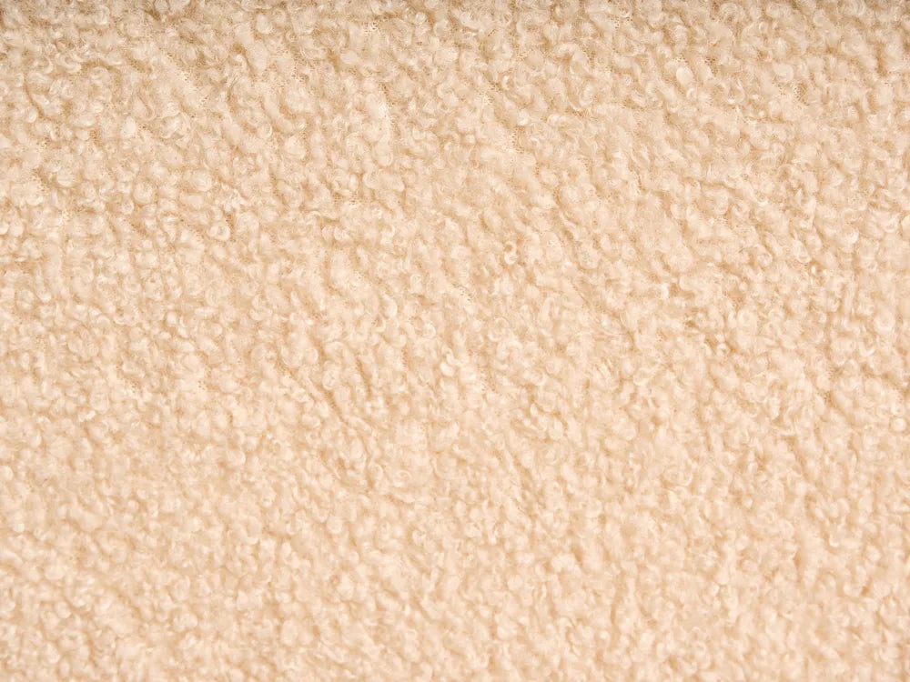 Sofa 2 Seater Boucle Beige Aurealiz