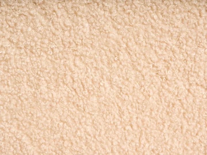 Sofa 2 Seater Boucle Beige Aurealiz