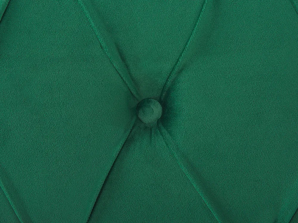 Waterbed Velvet 180 x 200 cm (EU Super King) Emerald Green Duluth