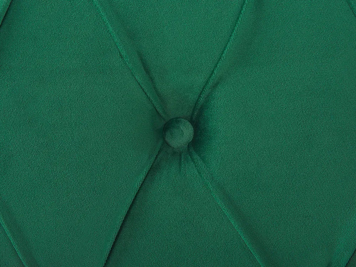 Waterbed Velvet 180 x 200 cm (EU Super King) Emerald Green Duluth