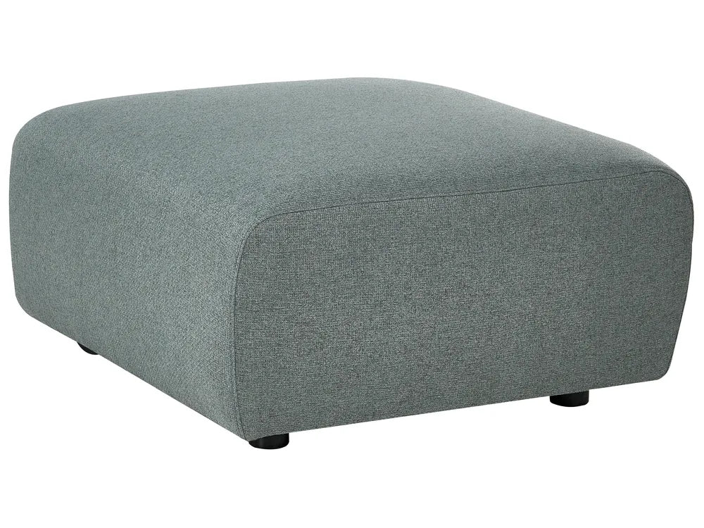 Modular Corner Sofa 5 Seater Fabric Green Right Hand Regeani