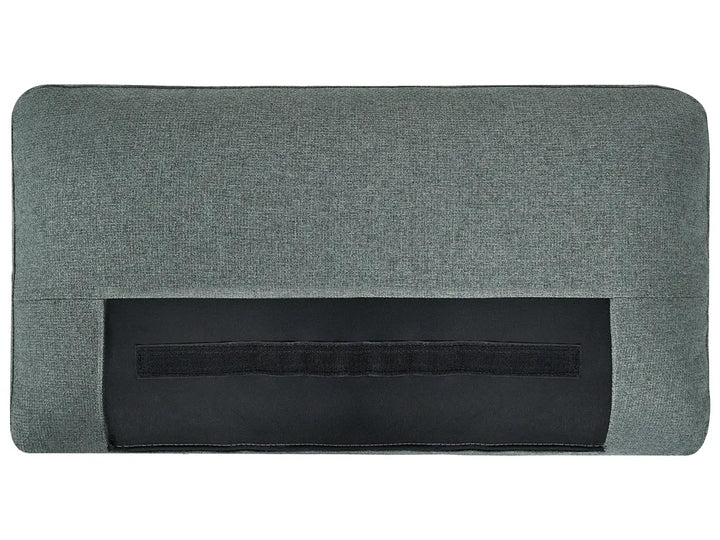 Modular Corner Sofa 5 Seater Fabric Green Right Hand Regeani