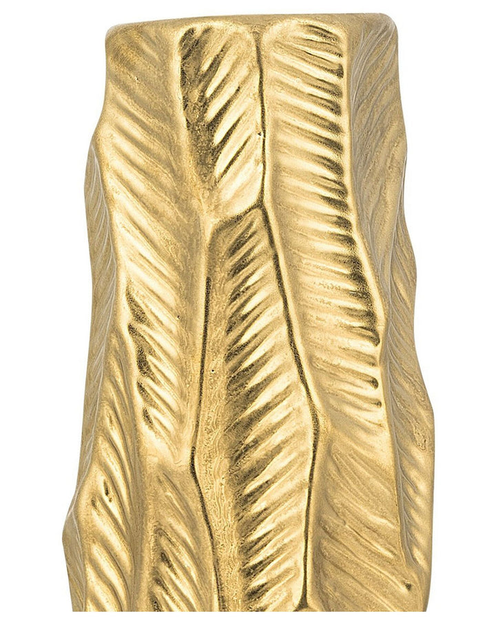 Zafar Decorative Vase Stoneware 37 cm Gold
