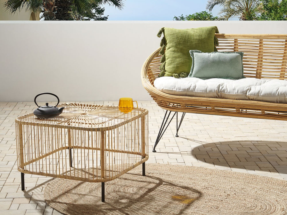 Cesenatico Garden Coffee Table  Rattan Natural