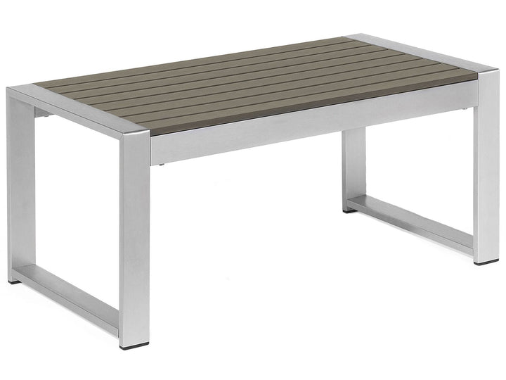Salerno Garden Coffee Table  Metal Dark Grey