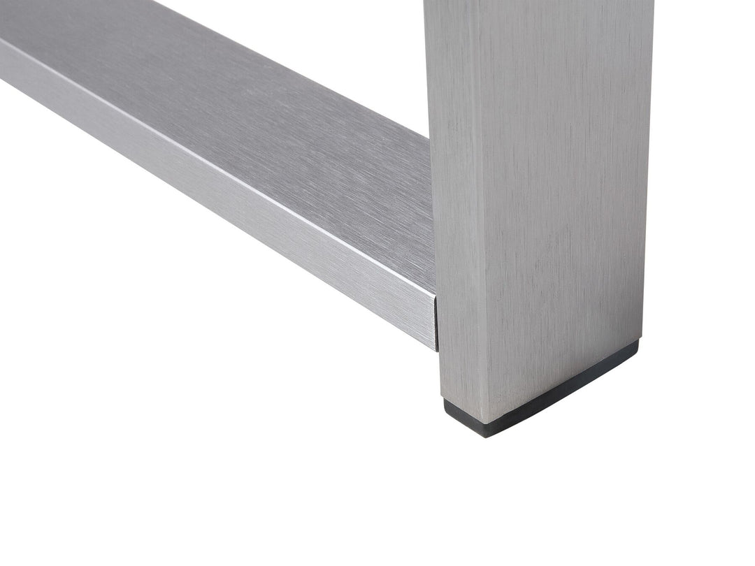 Salerno Garden Coffee Table  Metal Dark Grey