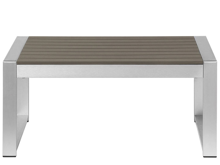 Salerno Garden Coffee Table  Metal Dark Grey