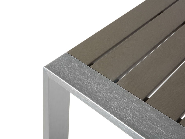 Salerno Garden Coffee Table  Metal Dark Grey