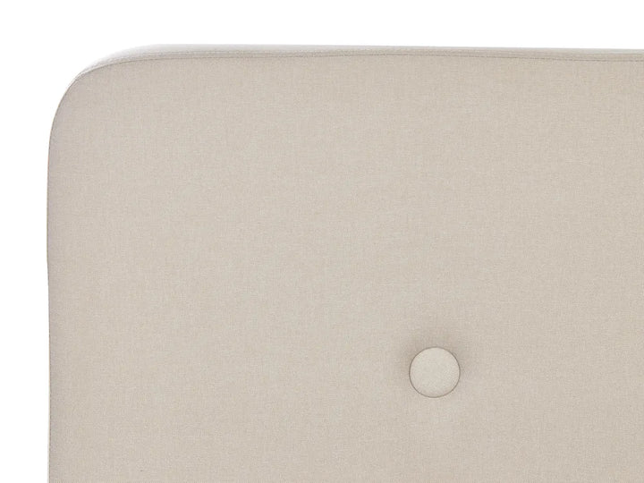 Ottoman Bed Fabric 140 x 200 cm (EU Double) Beige Ambrey