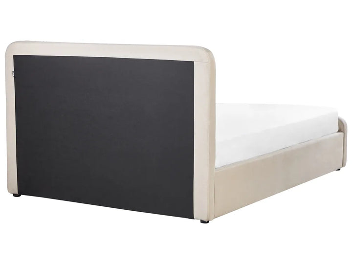 Ottoman Bed Fabric 140 x 200 cm (EU Double) Beige Ambrey