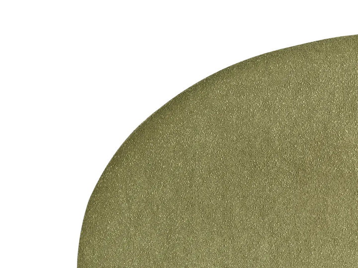 Ottoman Bed Boucle 180 x 200 cm (EU Super King) Olive Green Strandy