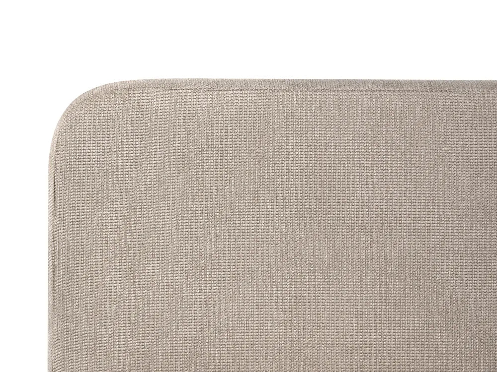 Divan Bed with Storage Fabric 180 x 200 cm (EU Super King) Taupe Dajai