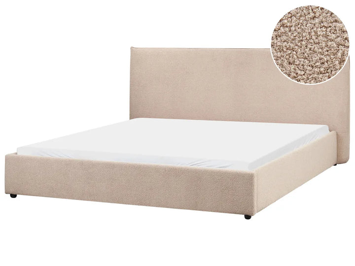 Waterbed Boucle 180 x 200 cm (EU Super King) Taupe Ameire