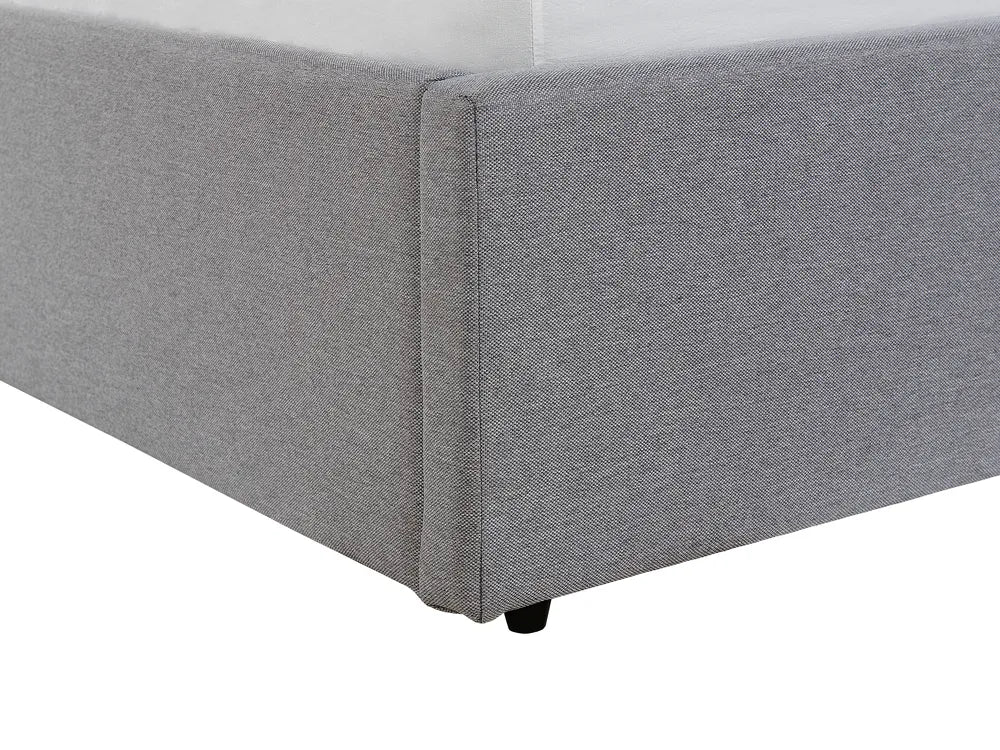 Ottoman Bed Fabric 180 x 200 cm (EU Super King) Light Grey Behka